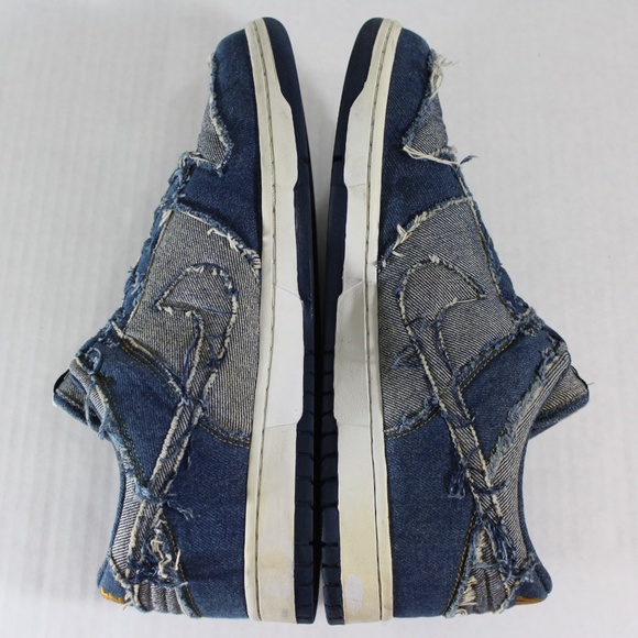 Nike Dunk Low CL Denim 304714 441 Mens 12 S146 - Picture 5 of 8